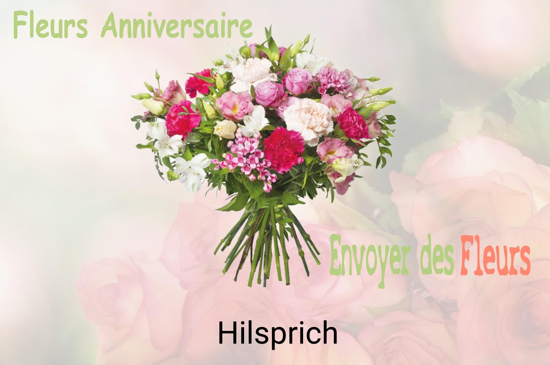 Bouquet de fleurs d’anniversaire livré à Hilsprich